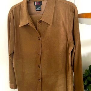 Brown suit pants &Shirt Jacket